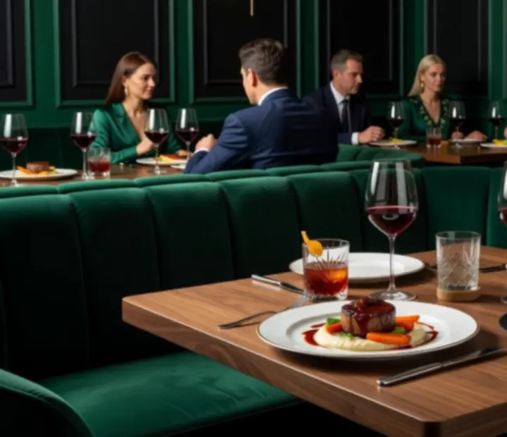 Elegánsan tálalt gourmet fogás és signature koktél a Borudvar éttermében